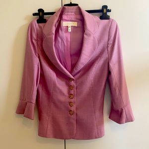 Escada pale pink/purple skirt snd blazer